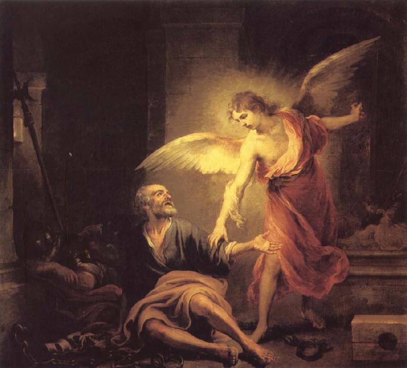 Bartolome Esteban Murillo The Liberation of The Apostle peter from the Dungeon Germany oil painting art
